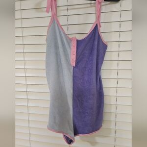 DOLLS KILL Sugar Thrills Clown Romper Size L